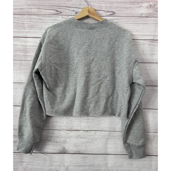 FOREVER 21 RHINESTONES LIPS Crewneck CROP TOP SIZE Medium - Picture 2 of 7